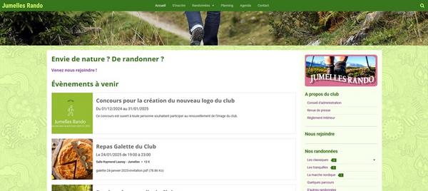 Illustration de Site d'un club de randonnée - Jumelles Rando - rando.jpg